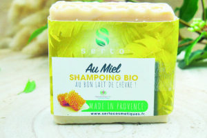 Serto shampoing bio au lait de chèvre pour cheveux normaux au miel